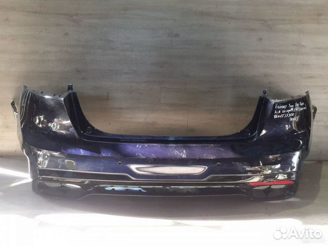 Бампер задний под парктроники Kia Stinger