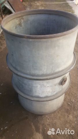 Бочка металлическая бу 200л