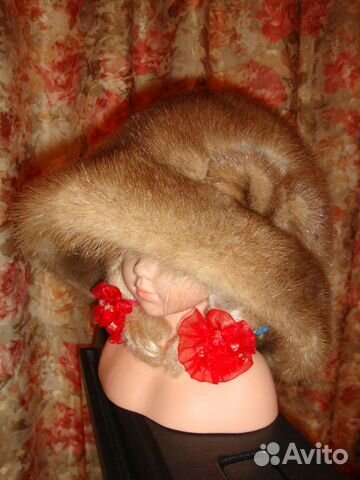 Шапка норковая