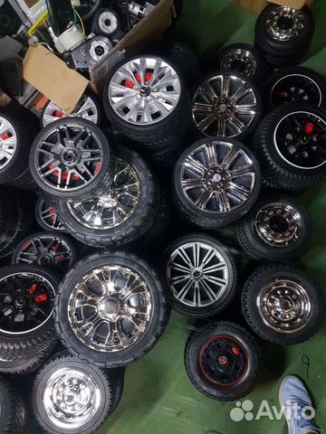 Колесо для детского электромобиля