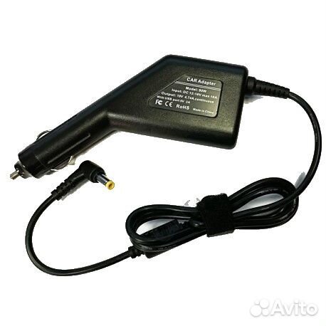 Автомобильная зарядка для ноутбука Asus / Lenovo