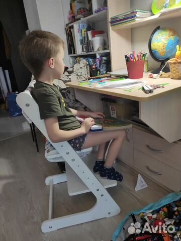 Детский растущий стул