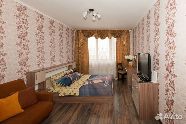 

1-к. квартира, 40 м², 2 кровати