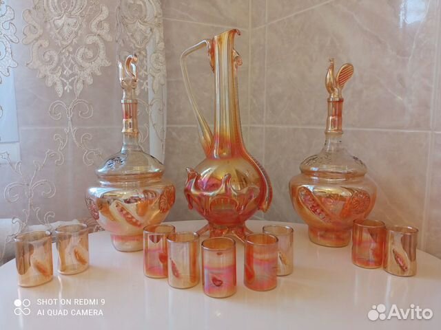 Графины кувшин стопки