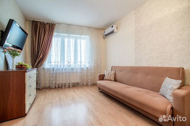 

1-к. квартира, 39 м², 2 кровати