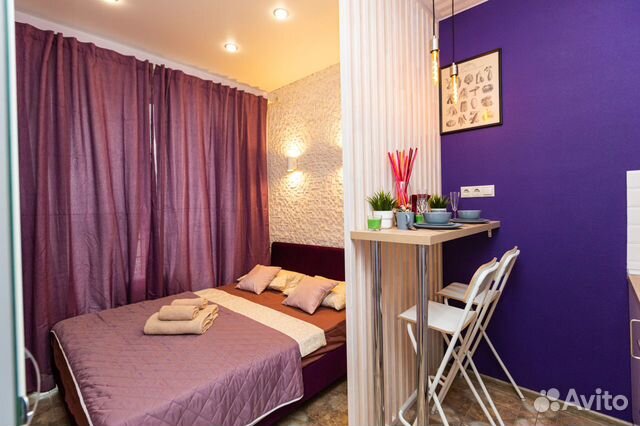 

Квартира-студия, 18 м², 1 кровать