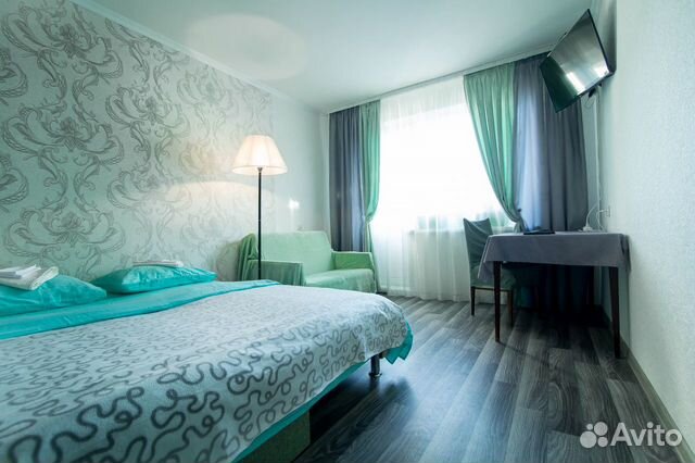 

1-к. квартира, 38 м², 2 кровати