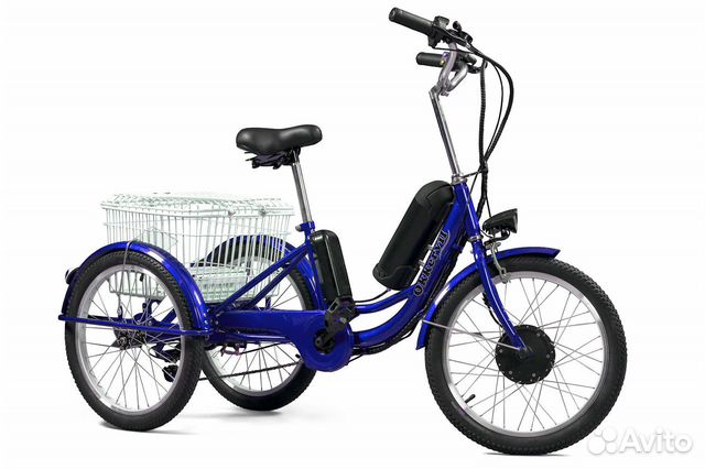 Электровелосипед трехколесный взрослый Okk-20