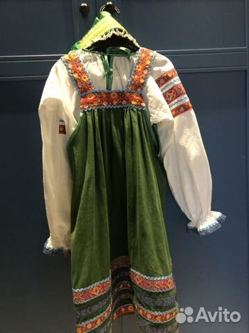 Русский народный костюм для девочки 6-7 лет