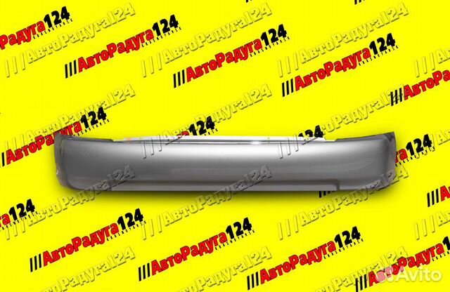 Бампер Hyundai Accent, Хендай Акцент задний Темное