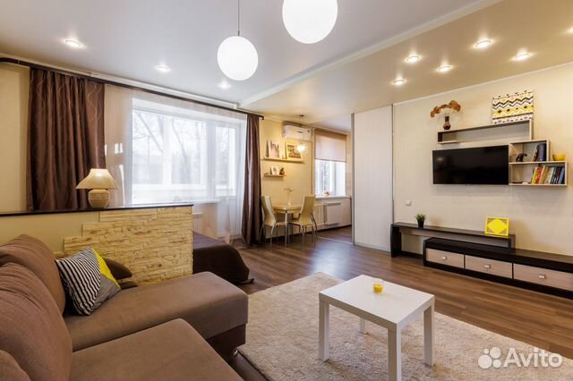 

1-к. квартира, 43 м², 2 кровати