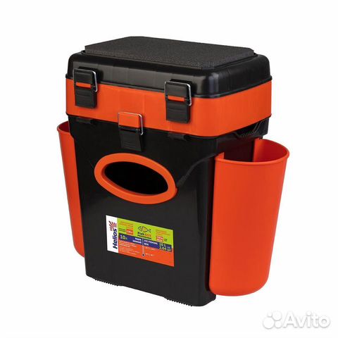 Ящик Helios FishBox 10L двухсекционный