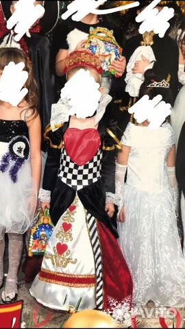 Новогодний костюм для девочки Шахматная королева