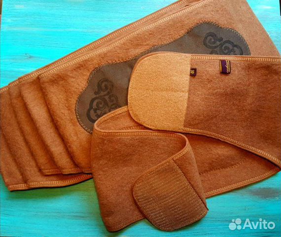 Пояс из верблюжий шерсти