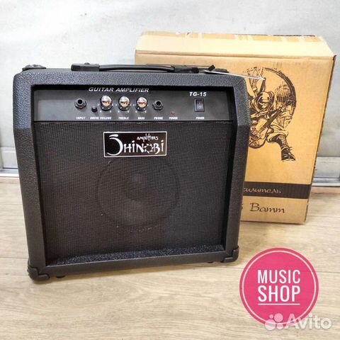 Комбоусилитель новый Shinobi 15 Ватт