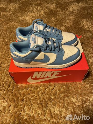 dunk unc blue