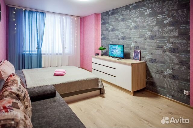 

1-к. квартира, 47 м², 2 кровати