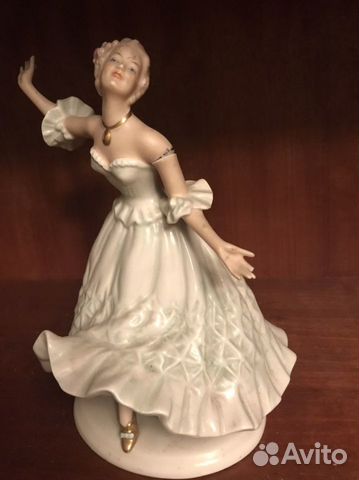 Фарфоровая статуэтка Wallendorf балерина
