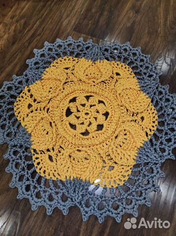 Ковер из полиэфирного шнура