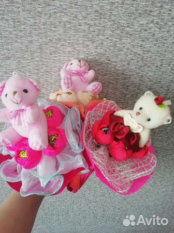 Букеты из игрушек