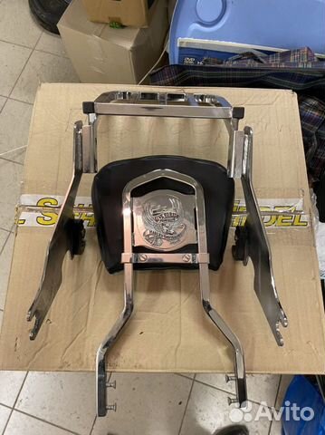 Сидушка, багажник Harley-Davidson live to ride