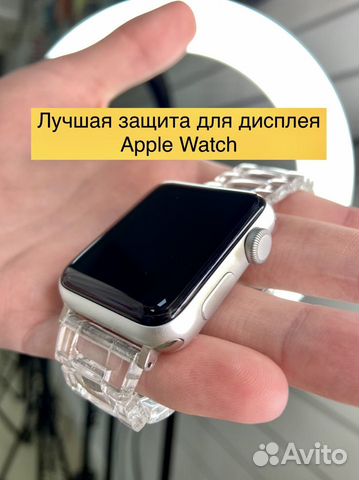 Гидрогелевая пленка Apple watch (комплект 2шт)