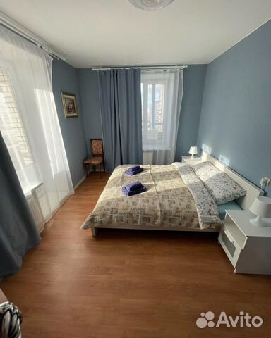 

2-к. квартира, 60 м², 2 кровати