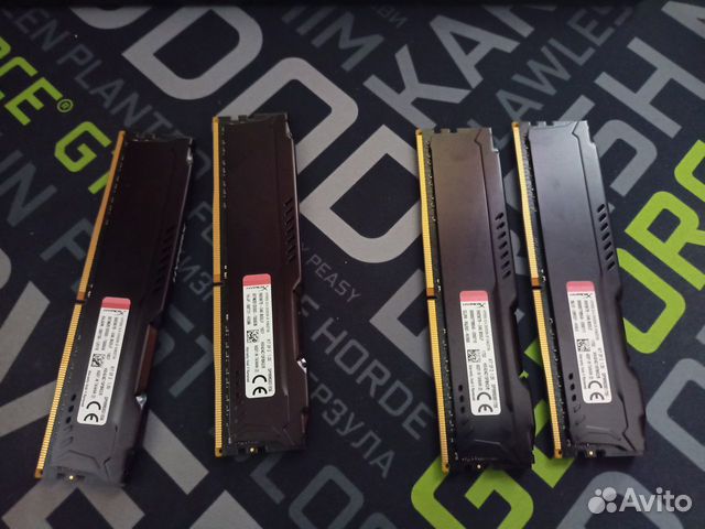 Оперативная память Kingston HyperX Fury ddr4 2400