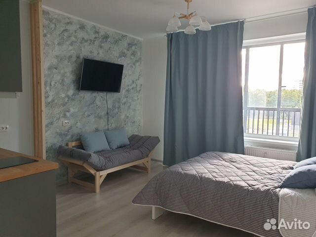 

Квартира-студия, 24 м², 2 кровати