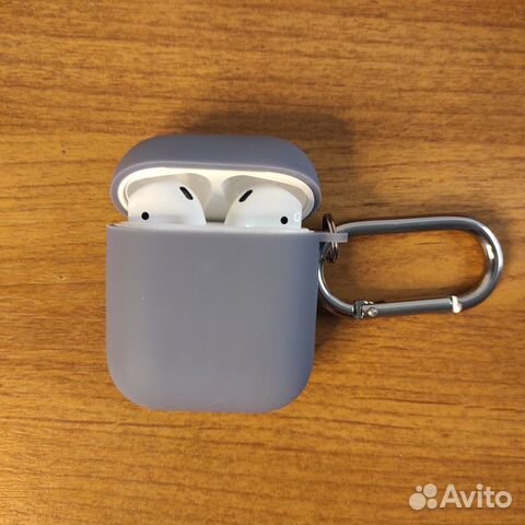 Чехол для наушников Apple AirPods силиконовый