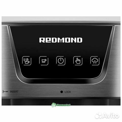 Кофеварка redmond RCM-CBM1514 Хром / бронза