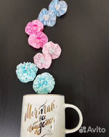 Резинки для волос ручной работы