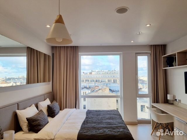 

Квартира-студия, 27 м², 1 кровать