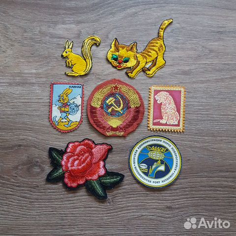 Нашивка шеврон герб СССР заяц ну погоди порт тигр