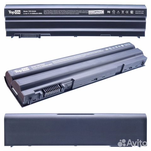 Аккумулятор TOP-E5420 11.1V 4400mAh 49Wh для ноутб