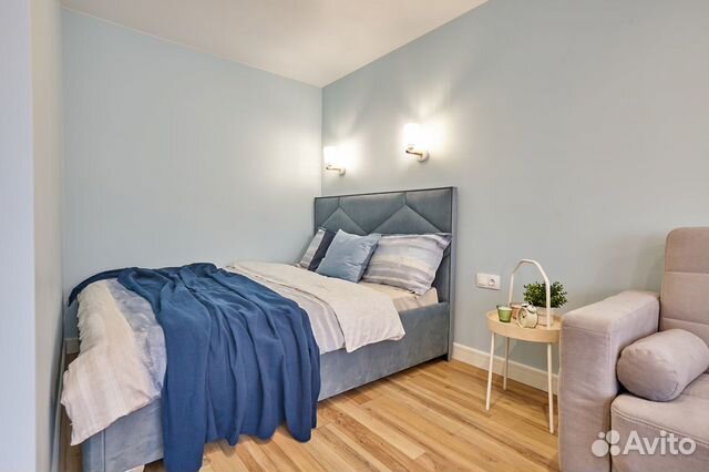 

Квартира-студия, 33 м², 2 кровати