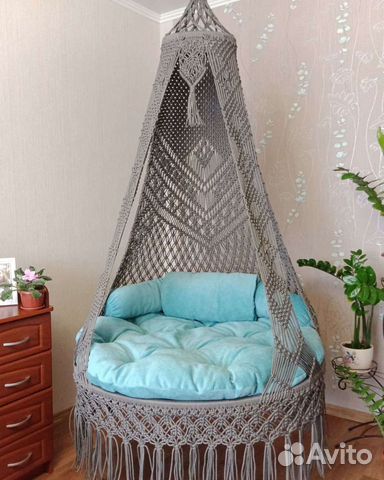Подвесное кресло, гамак-шатёр, качели