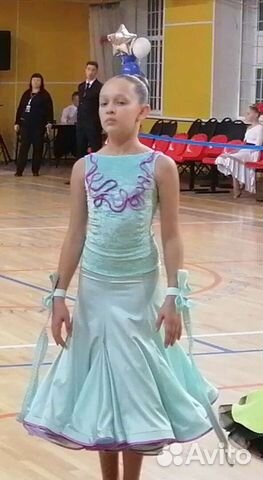 Платье для бальных танцев юниоры 1