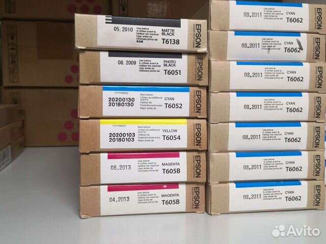 Картриджи Epson T6062