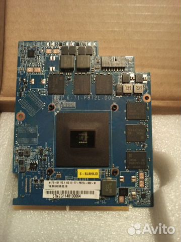 GTX 1060 6gb mxm N17E-G1 для ноутбука