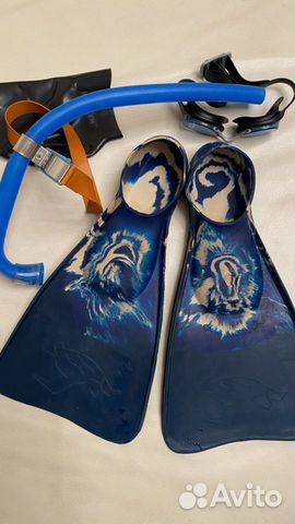 Ласты малютка резиновые 30-32р