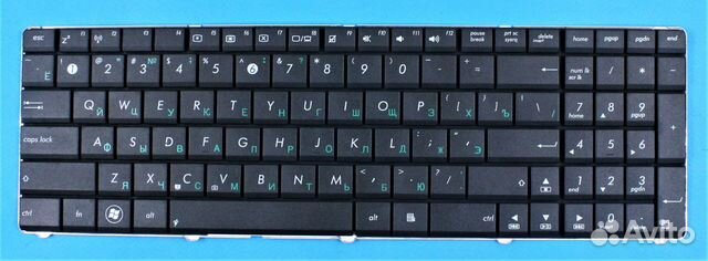 Клавиатура для ноутбука Asus A53, K53B, K73B