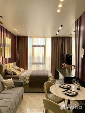 

Квартира-студия, 25 м², 2 кровати