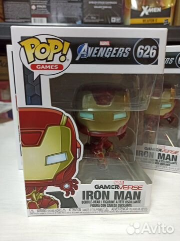 Фигурка Funko POP Bobble Marvel Avengers Game Iro