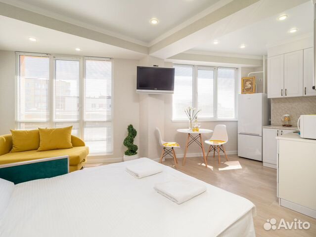 

Квартира-студия, 30 м², 2 кровати