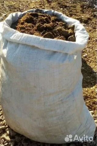 Навоз конский коровий в мешках