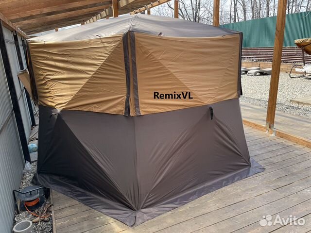 Видео Шатер кухня Полный автомат 360x360см с полом