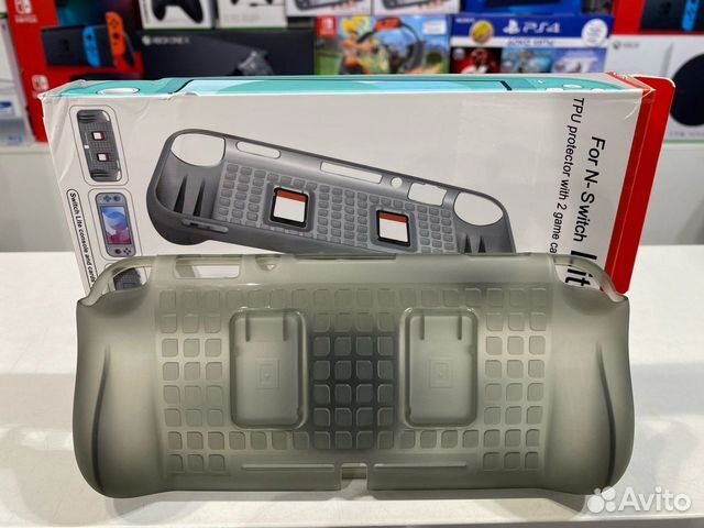 Чехол-бампер силиконовый Nintendo Switch Lite