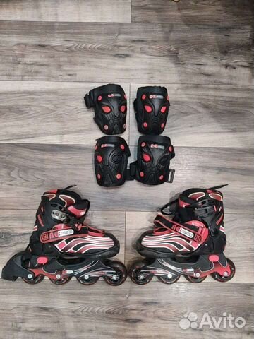 Роликовые коньки с защитой