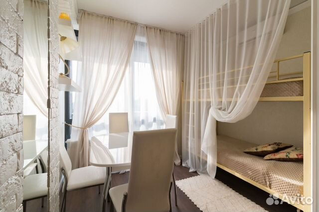 

Квартира-студия, 28 м², 2 кровати